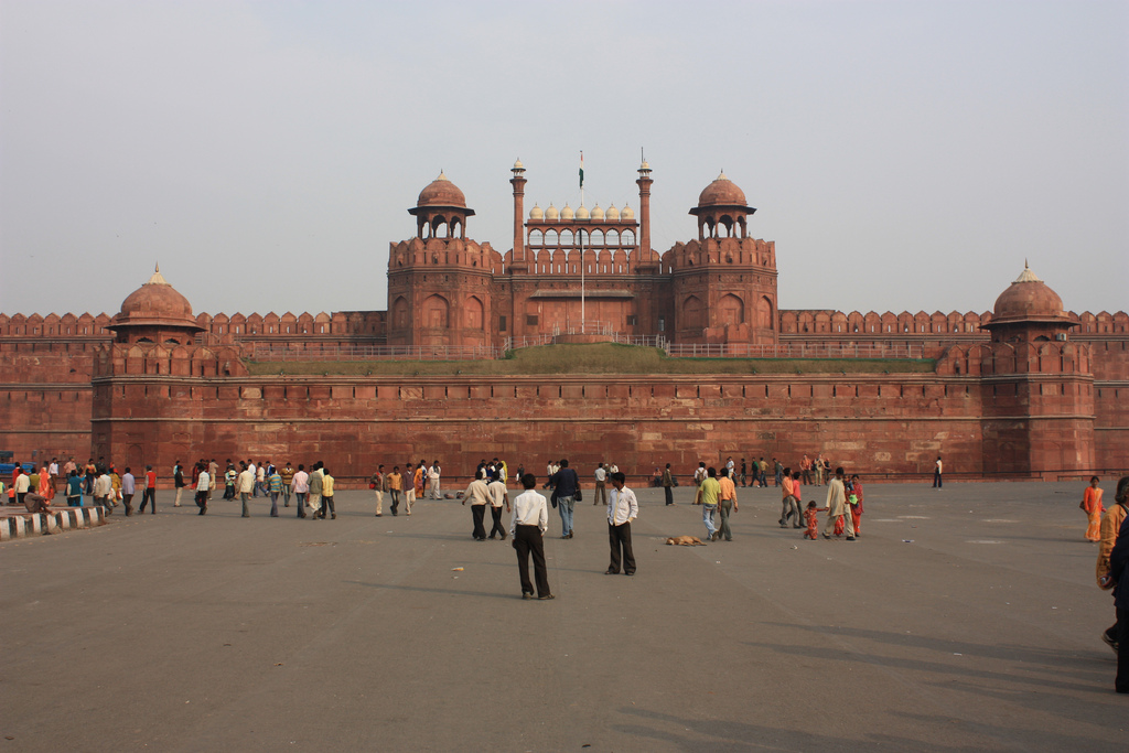 Красный форт в Дели Индия