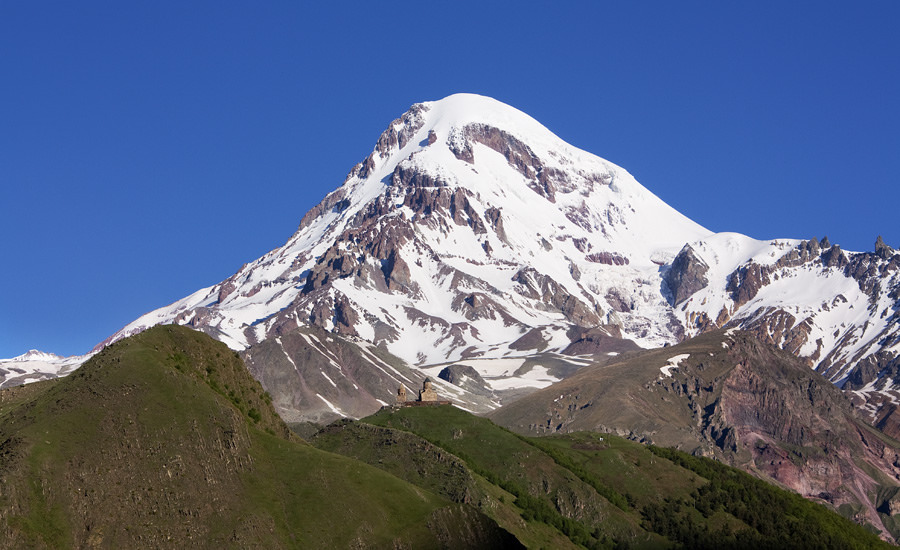 Гора Казбек Грузия