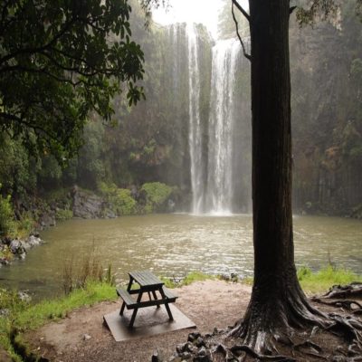 Водопад Фангареи Новая Зеландия