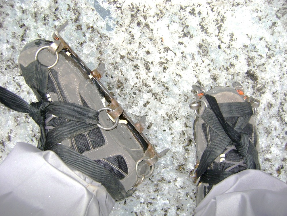 Обувь для покорения ледника