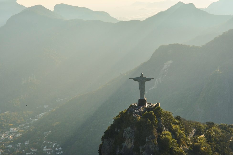 Статуя Христа Спасителя в Рио-де-Жанейро Бразилия