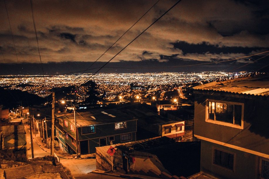Ночная Богота