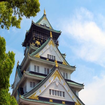 Замок Осака Япония