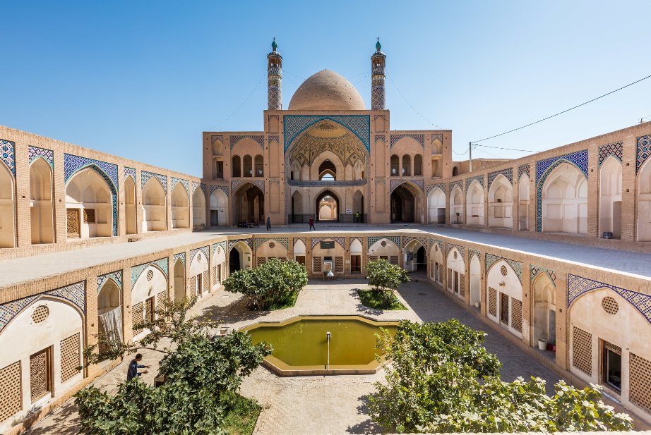 Мечеть Ага Бозорг Кашан Иран