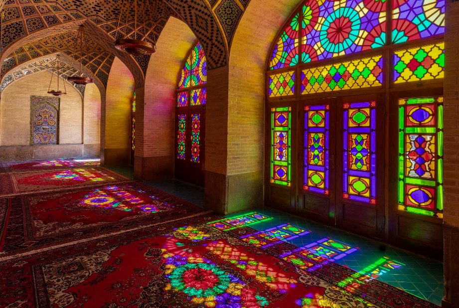 Мечеть Насир Оль Мольк Шираз Иран