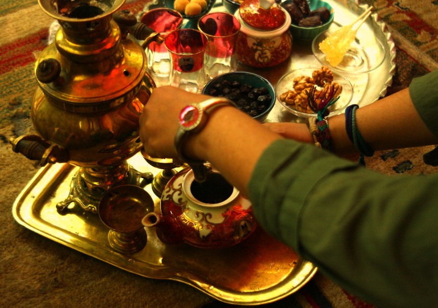 Чай и сладости Иран