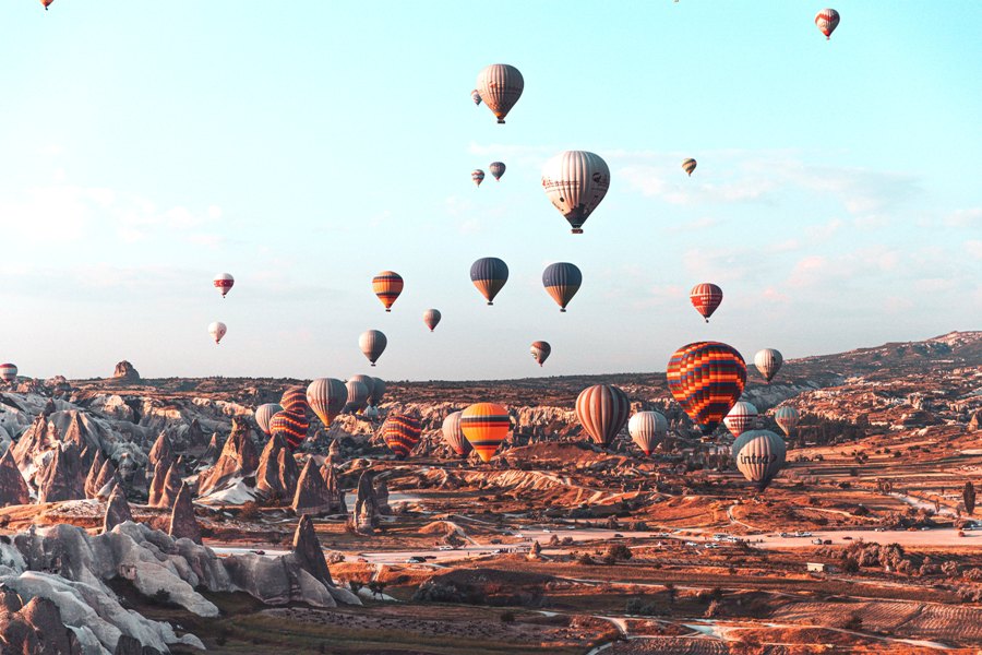 Воздушные шары на Каппадокией Каппадокия Турция