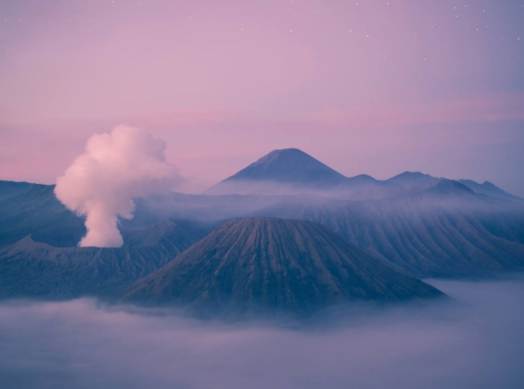 Вулкан Бромо Ява Индонезия