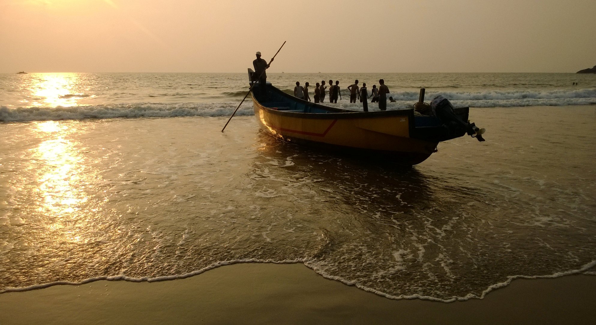 Пляж Кудли Гокарна Индия