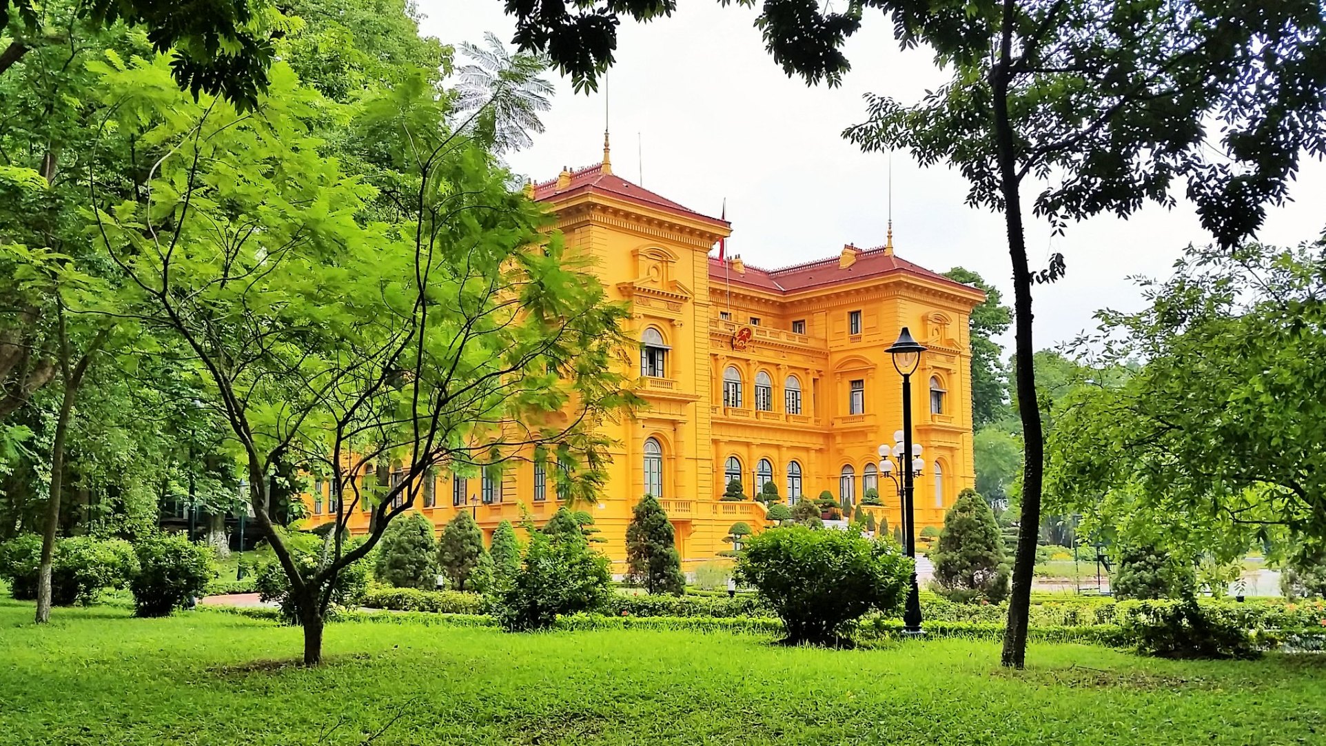 Президентский дворец в Ханое Вьетнам