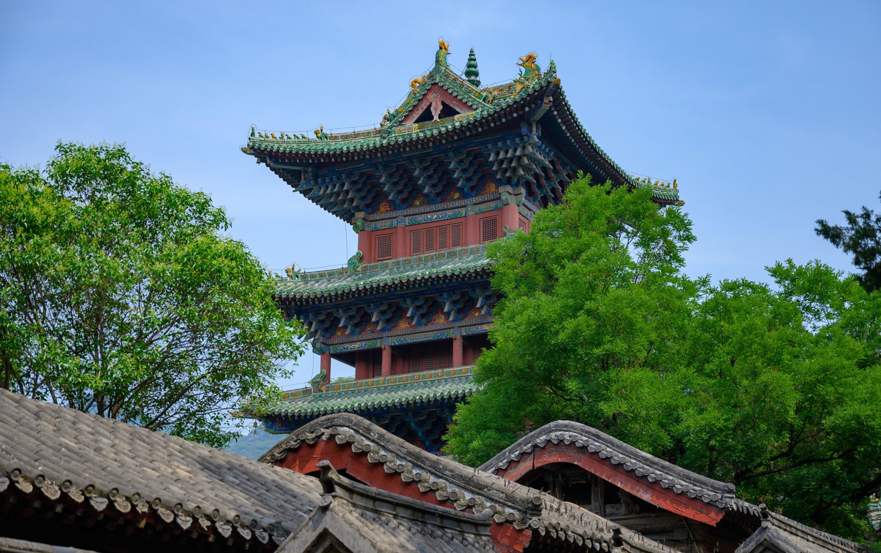 Шаолиньский монастырь Китай