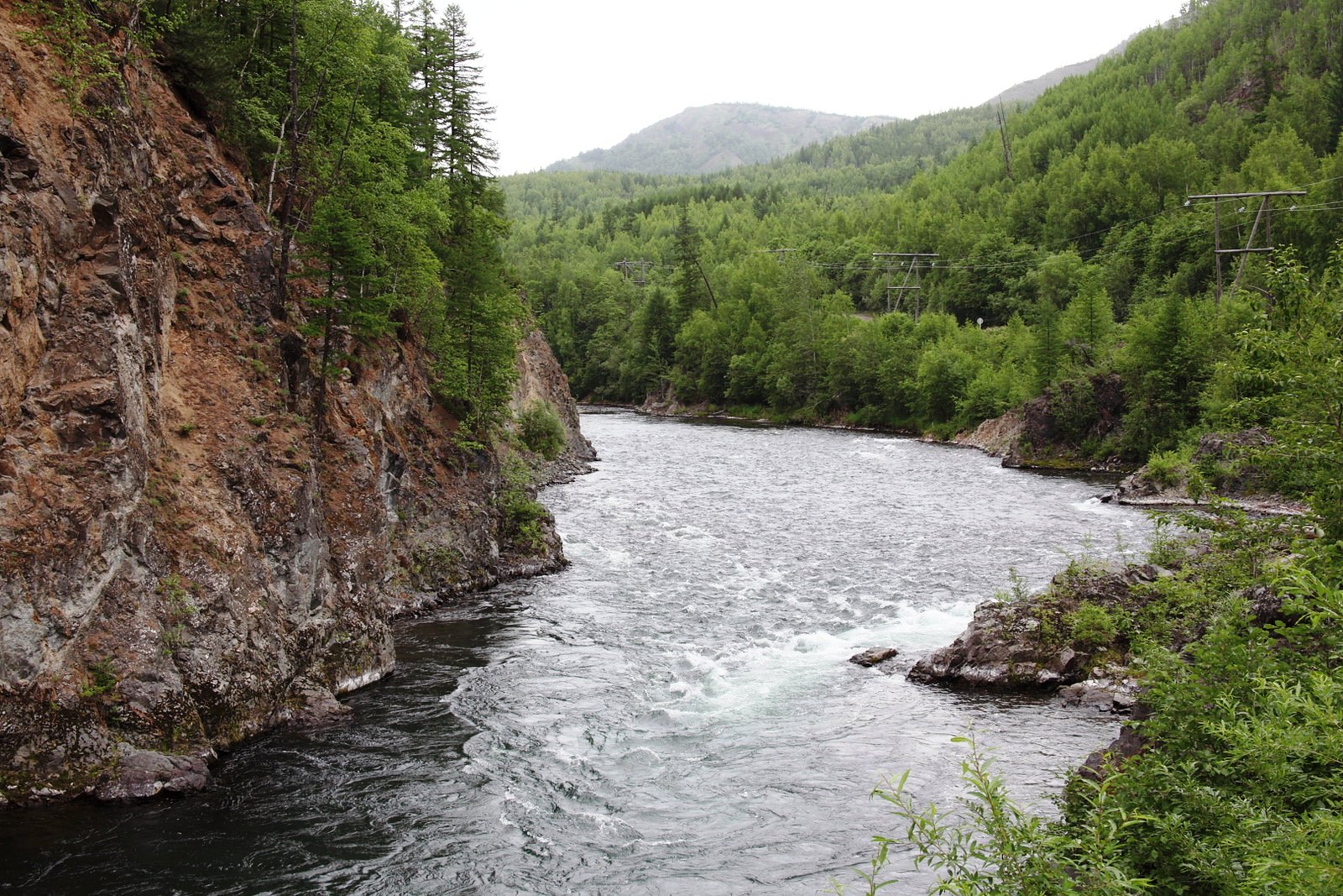 Река Быстрая Камчатка Россия