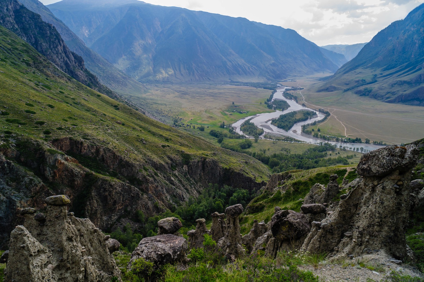 Алтай лето Чулышманская Долина