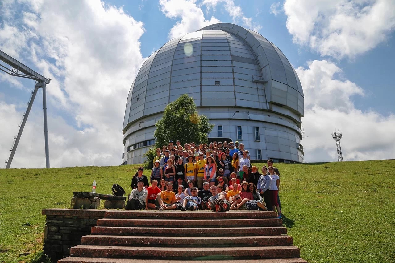 Огромный телескоп Архыз Россия