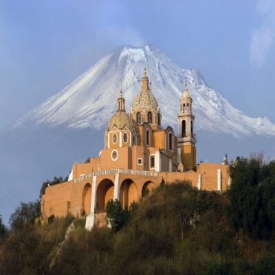 Церковь Пресвятой Девы Утешительницы Чолула Пуэбла Мексика