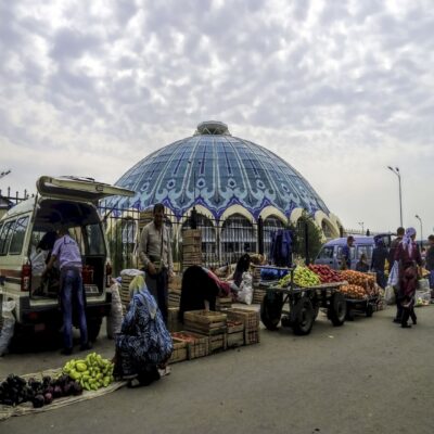 Купол базара в Ташкенте Узбекистан