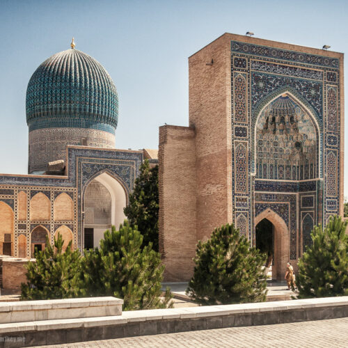 Мавзолей Гур Эмир в Самарканде Узбекистан
