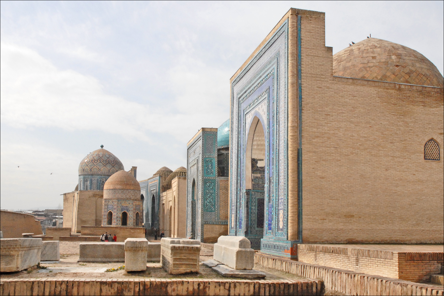 Мавзолейный комплекс Шахи Зинда Самарканд Узбекистан