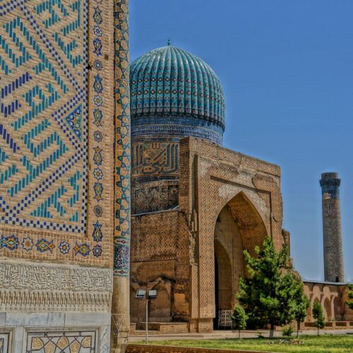 Мечеть Биби-Ханым в Самарканде Узбекистан