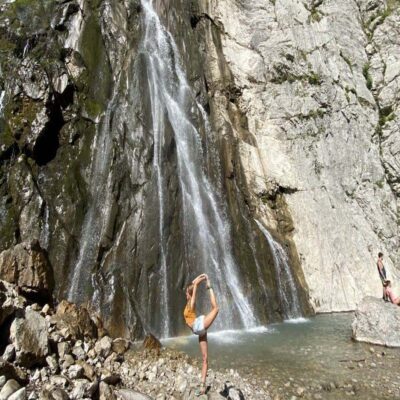 Гегский водопад Абхазия Йога