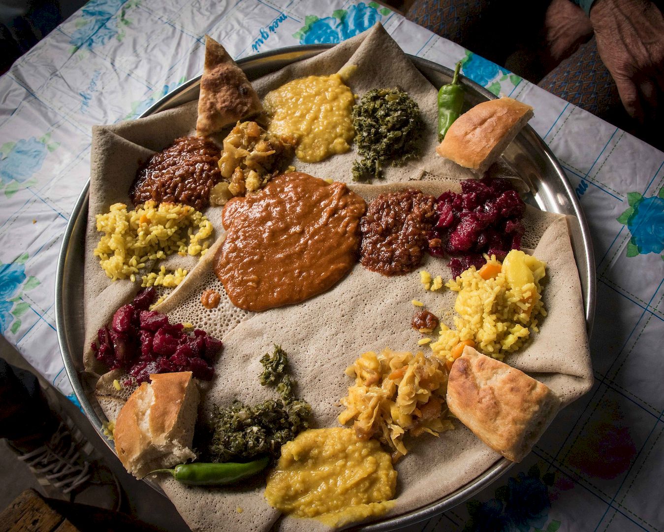 Китфо - традиционное эфиопское блюдо