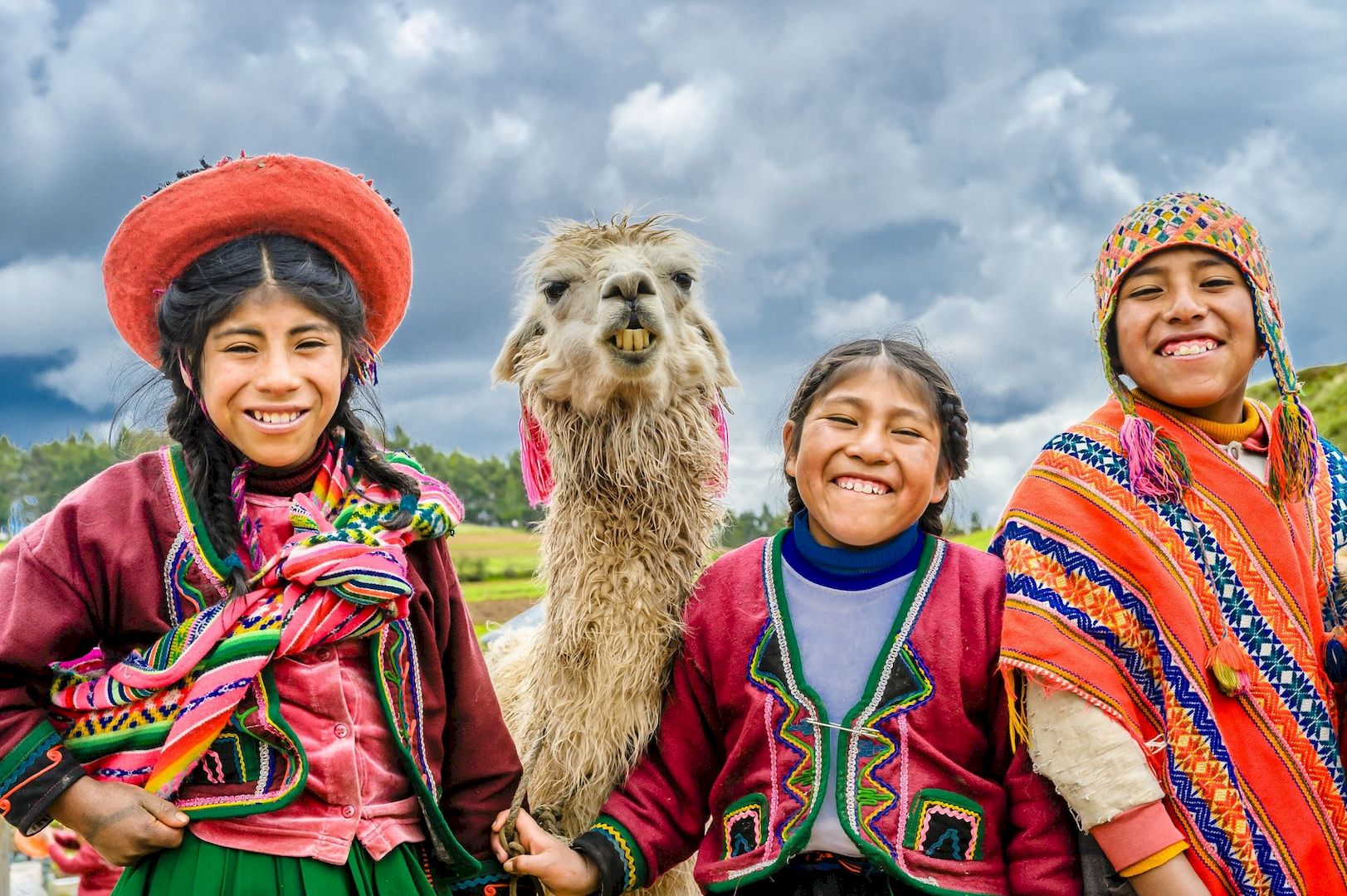 Маленькие перуанцы Куско