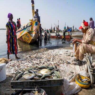 Рыбаки Сенегал