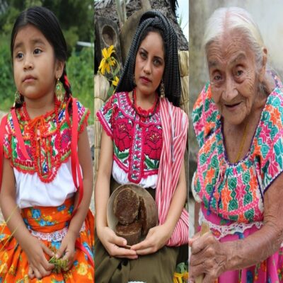 Три поколения Оахака Мексика