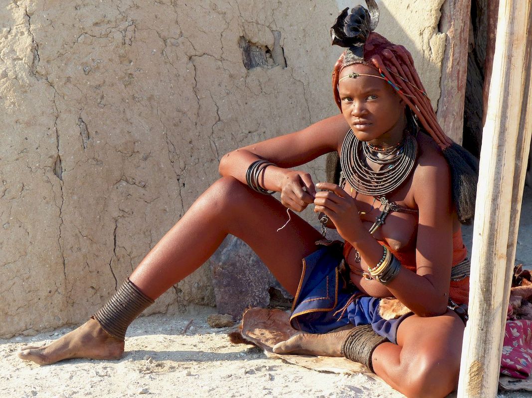 Девушка племени химба Намибия