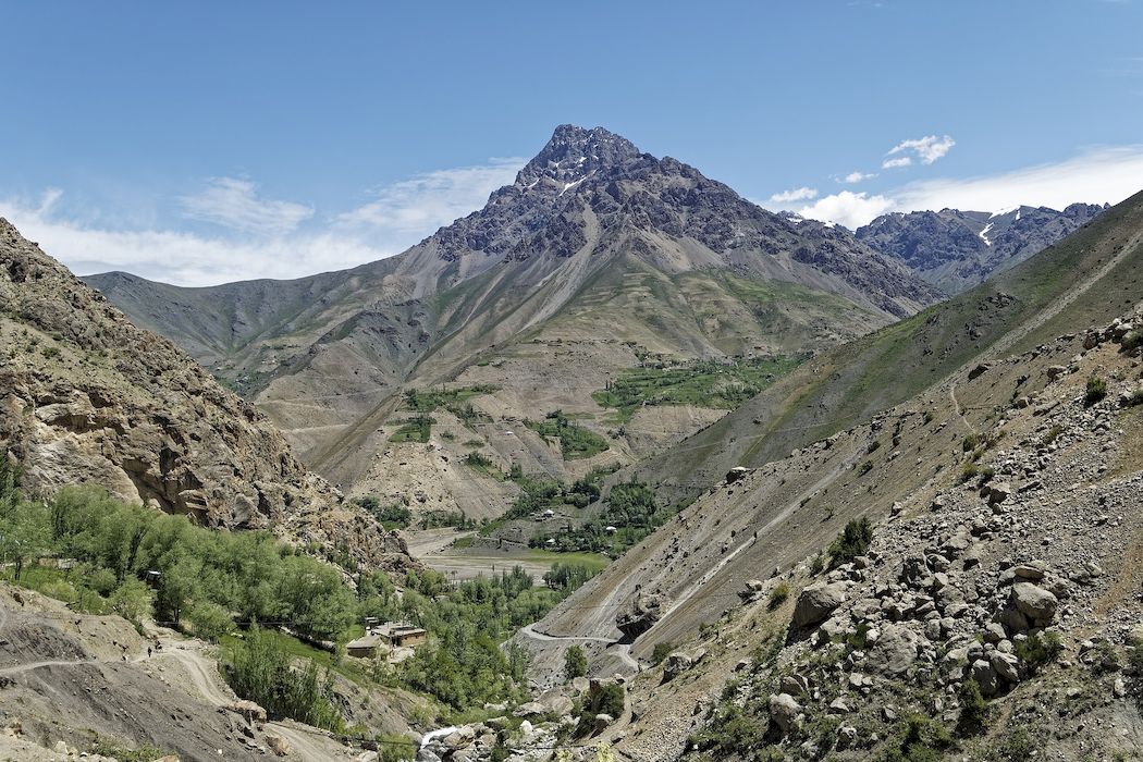 Горный перевал 4 Памирский тракт Таджикистан