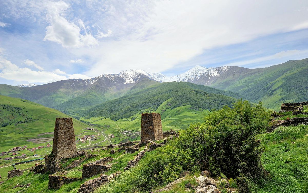 Куртатинское ущелье и и Верхний Фиагдон Северная Осетия Алания