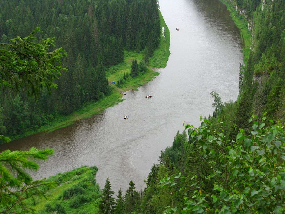 Сплав по реке Усьва Урал