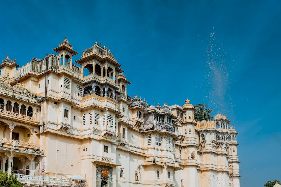 Городской дворец в Удайпуре Индия