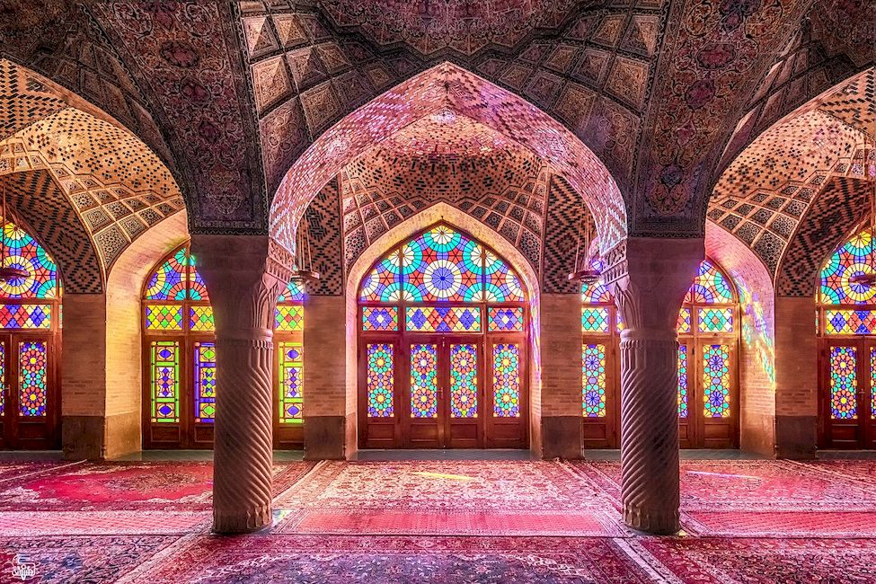 Мечеть Насир-оль-Мольк Шираз Иран