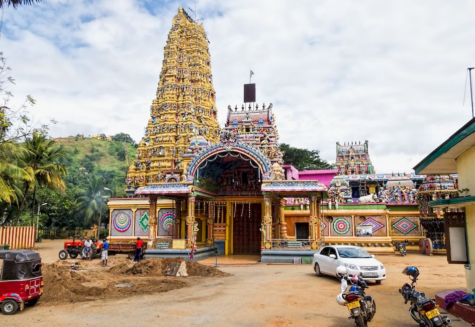 Храм богини Ума Парвати Матале Шри Ланка