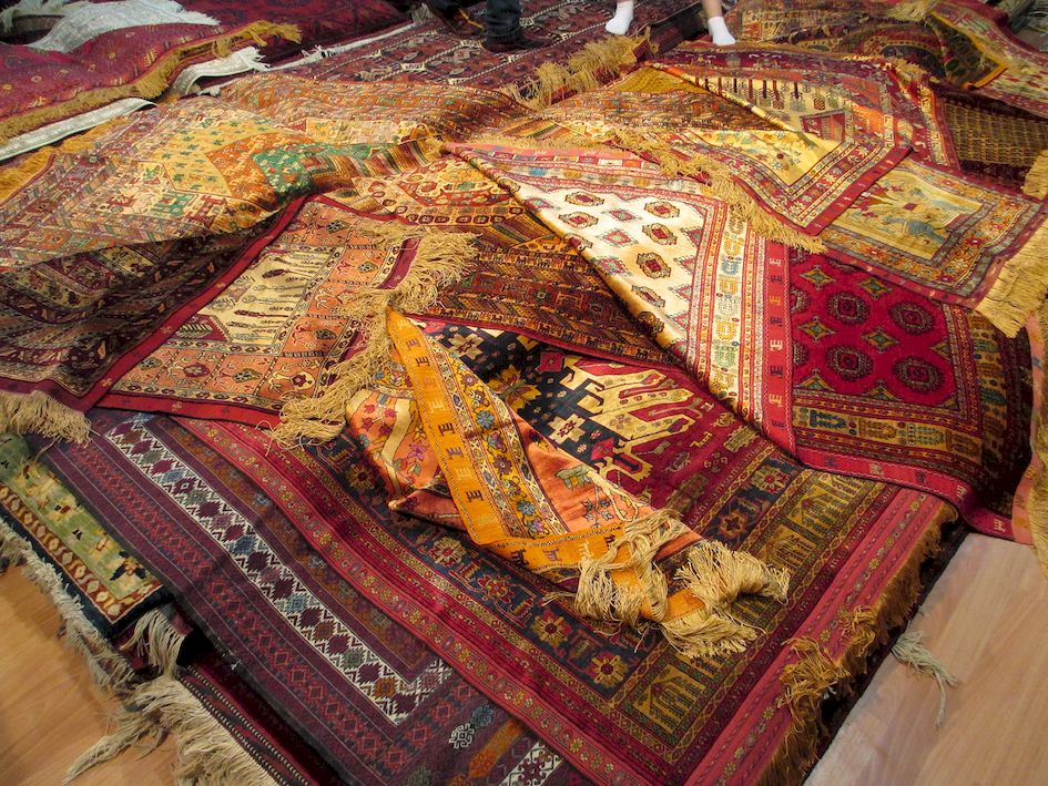 Бухарские ковры Бухара Узбекистан