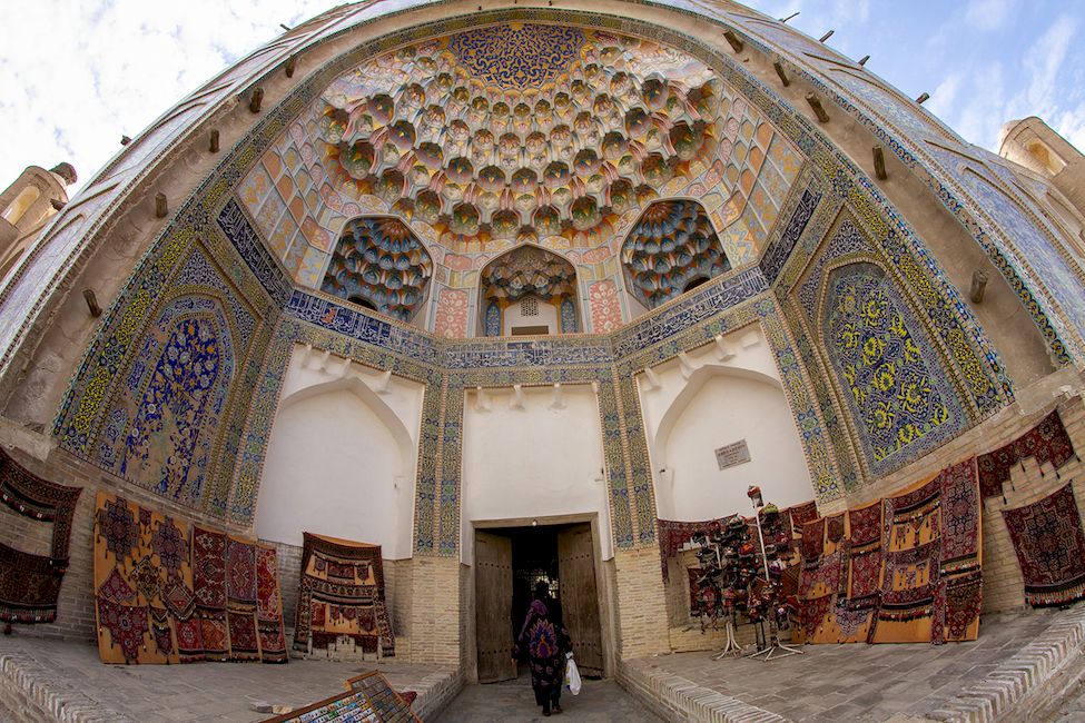 Декор медресе Абдулазиз-хана