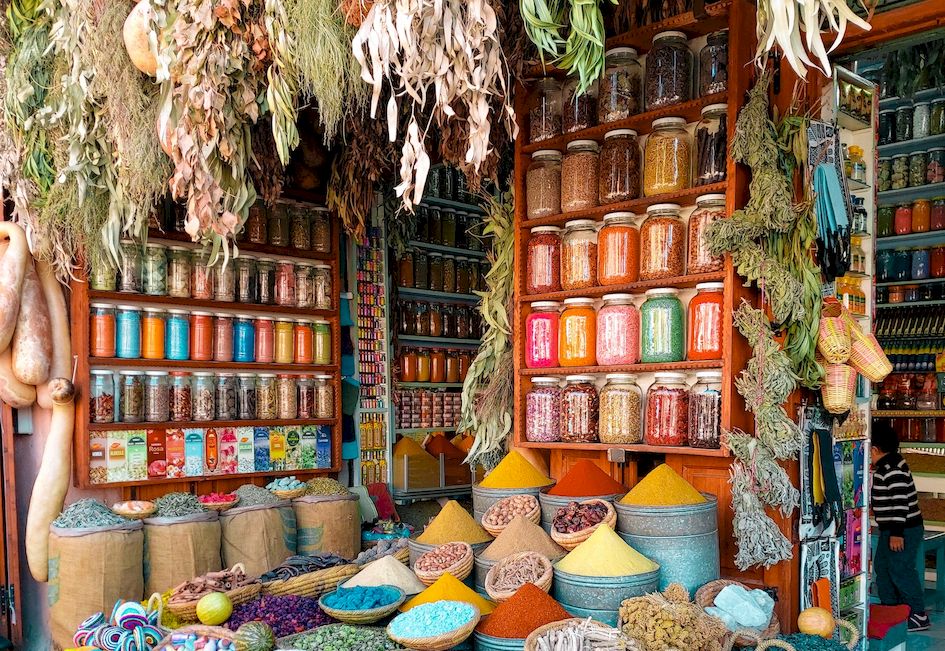 Сувенирная лавка Марракеш Марокко