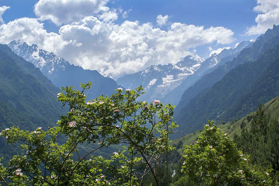 Горы перевал Северная Осетия