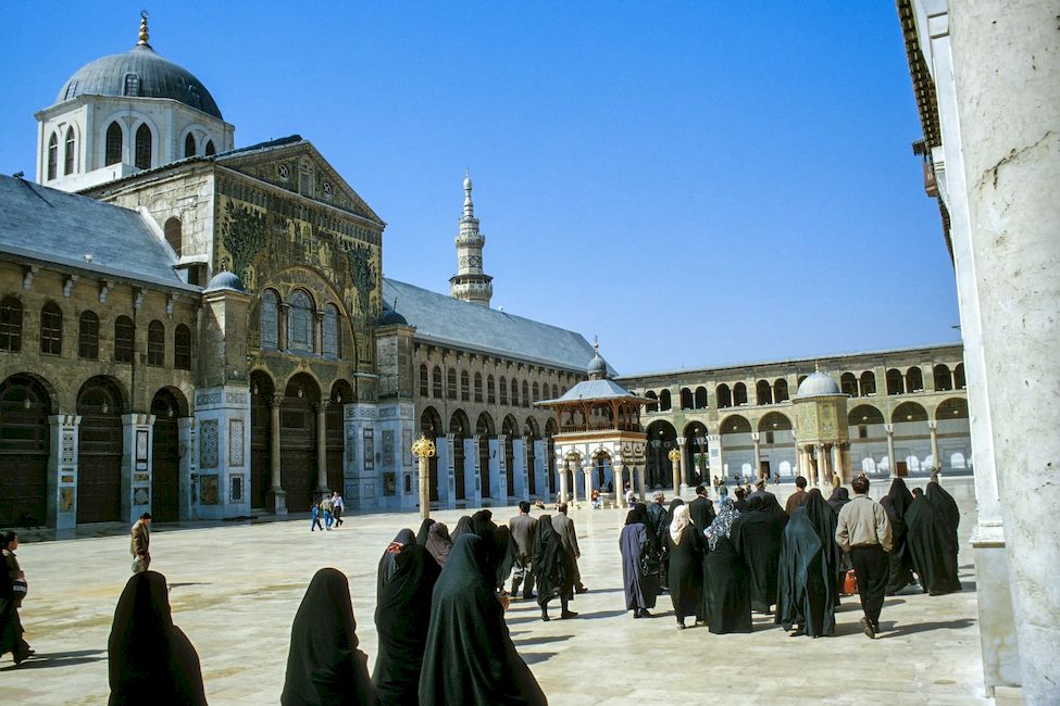 Мечеть Омейядов в Дамаске Сирия