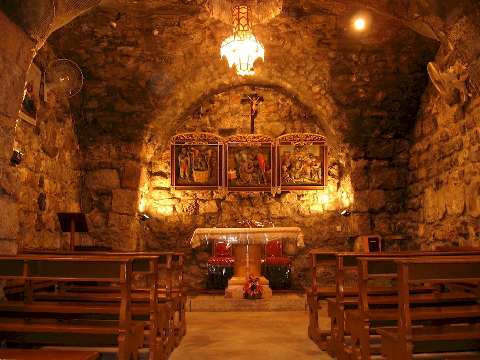 Подземная церковь Святого Анания Дамаск Сирия