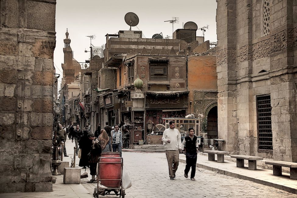 Улицы Каира Египет