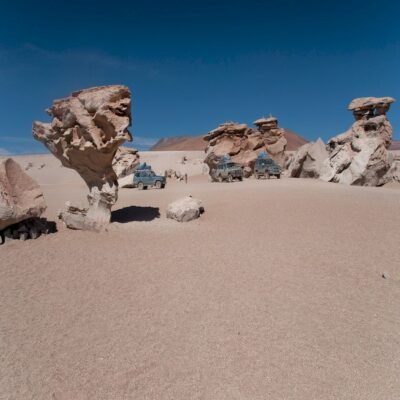 Каменные грибы в пустыне Силоли Боливия